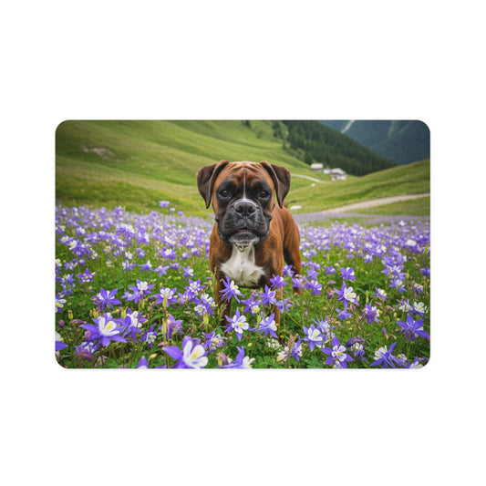 Pet Food Mat (12x18) - Boxer