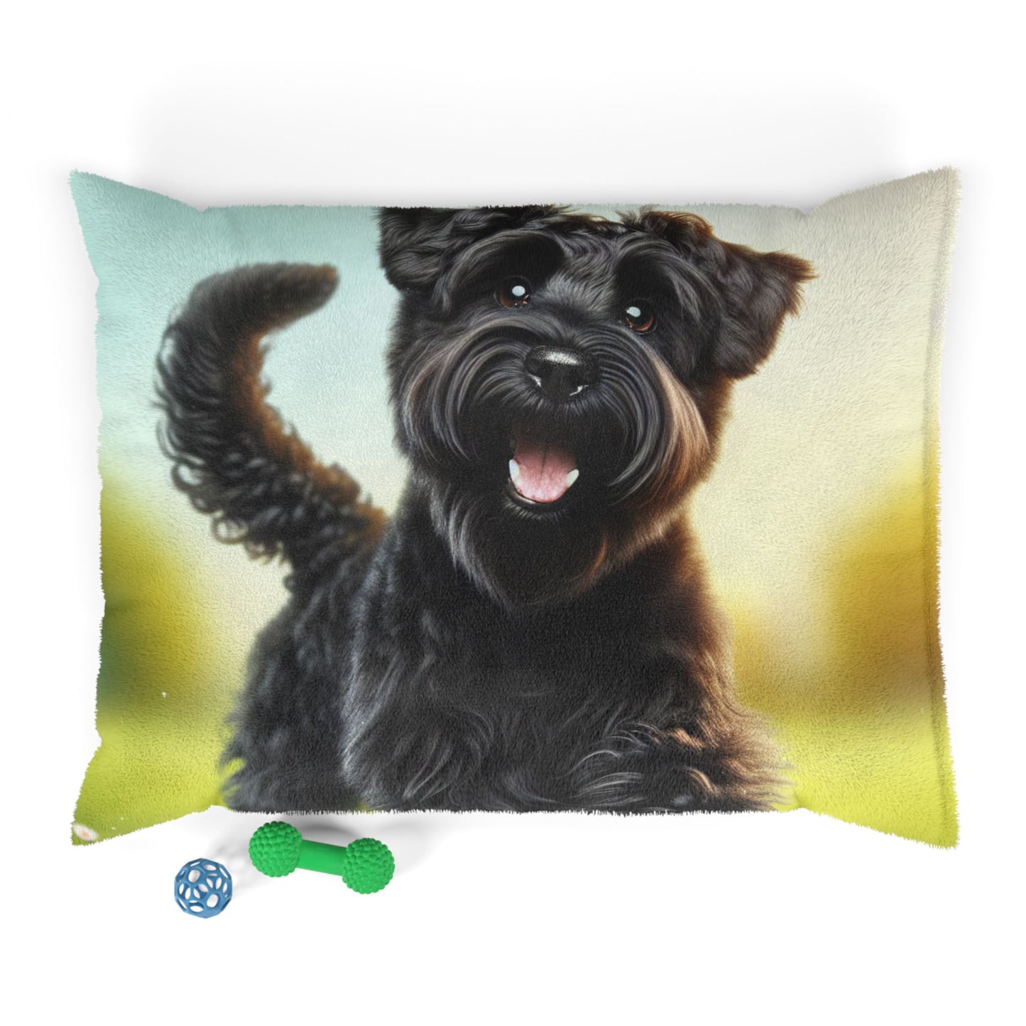 Russian Black Terrier Pet Bed