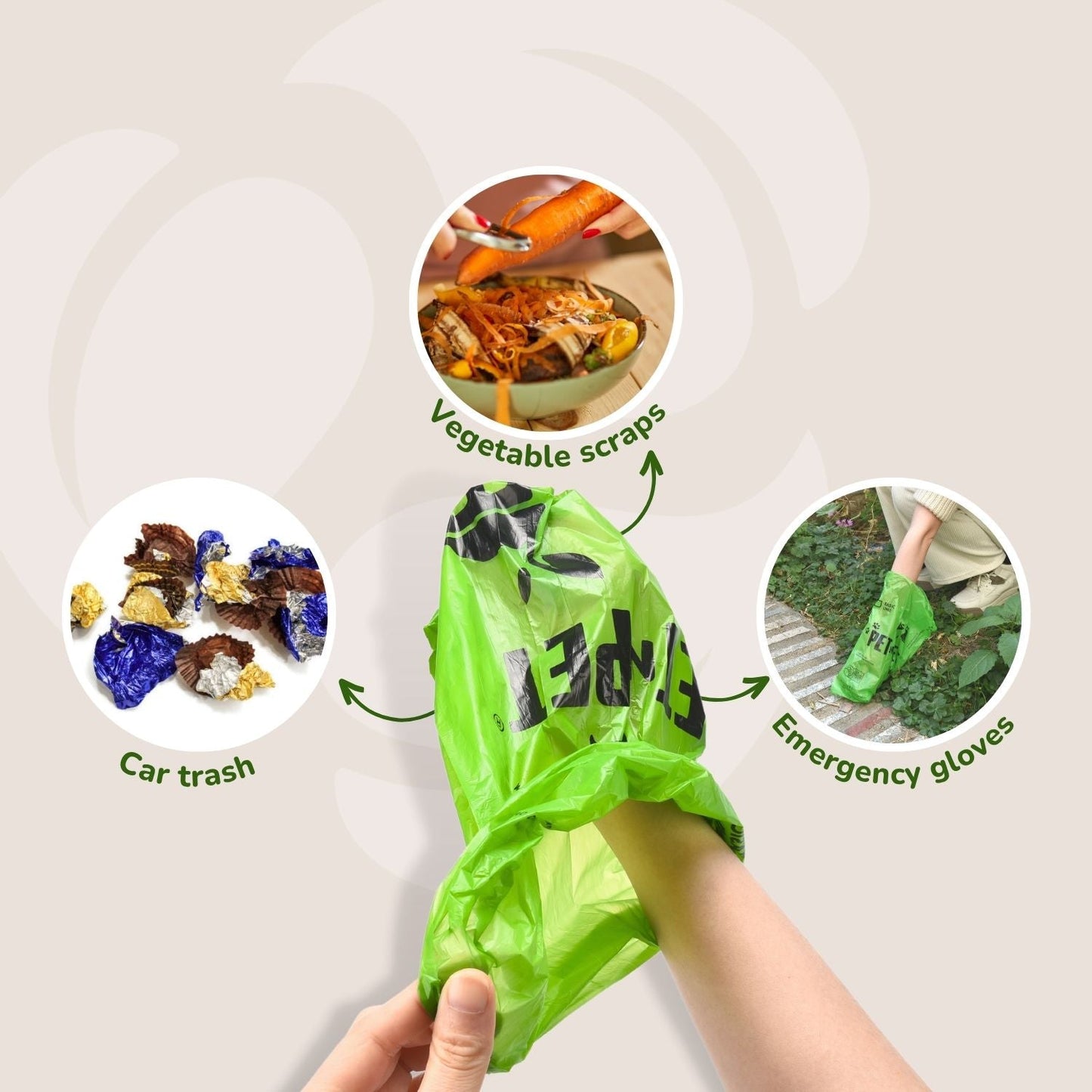 Premium Poop Bags with Dispenser