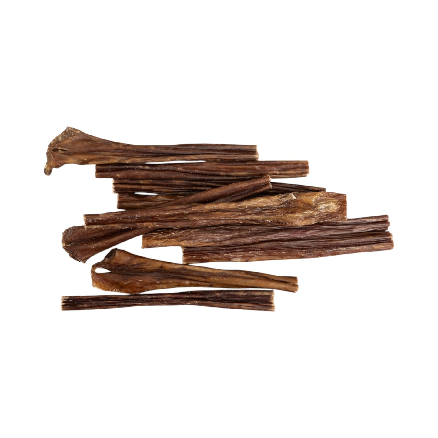 Golosinas naturales para perros con forma de esófago de res: deliciosas, nutritivas y saludables, 15 cm (paquete de 10)