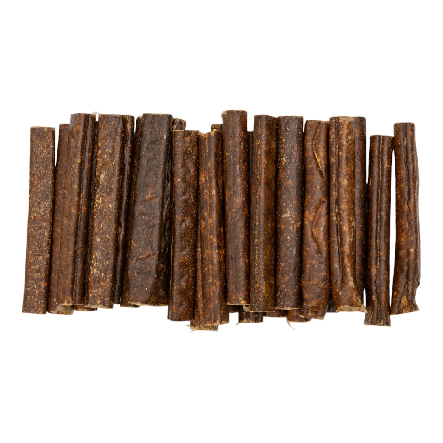 Friandises pour chiens à base de saucisses de bœuf entièrement naturelles – Friandises à mâcher de qualité supérieure riches en protéines et en nutriments – 15 cm (25/boîte)