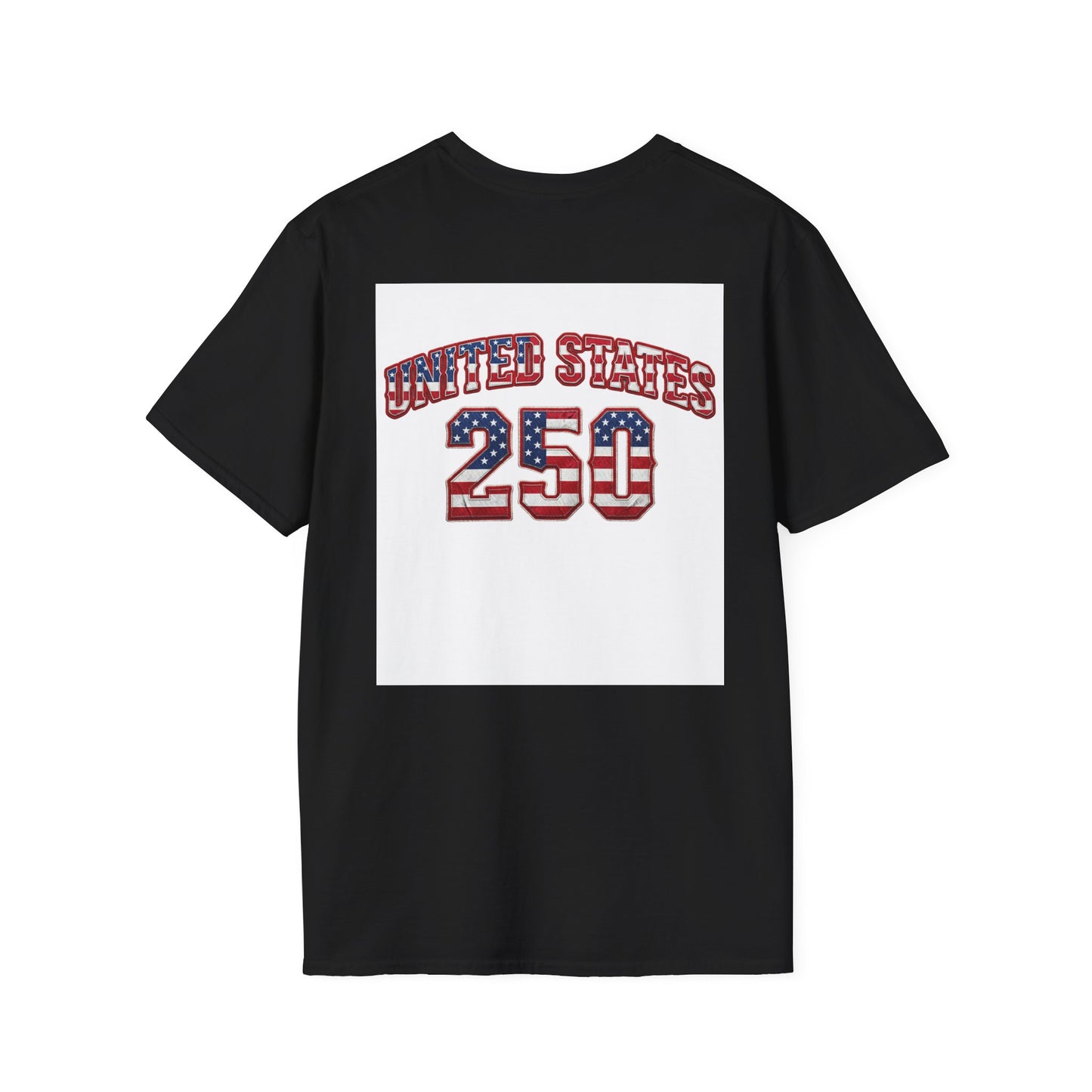 Patriotic T-Shirt — American Flag Dog Tee