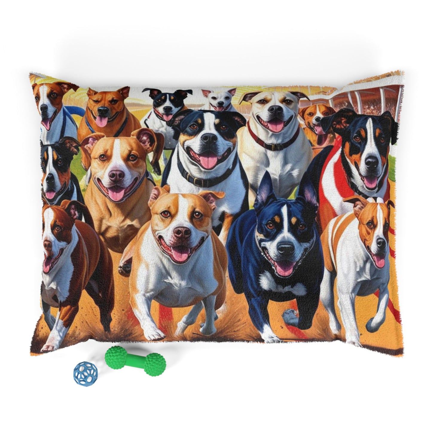 Racing Dogs Pet Bed