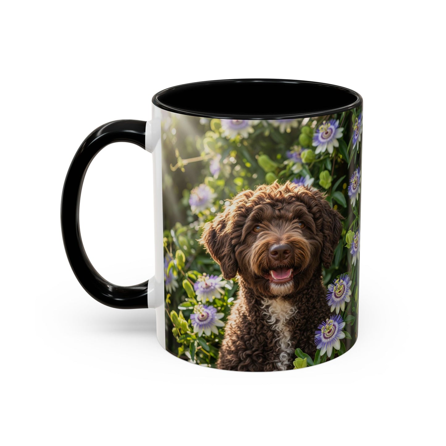 Spanish Water Dog Accent Coffee Mug - Perfect Gift for Dog Lovers