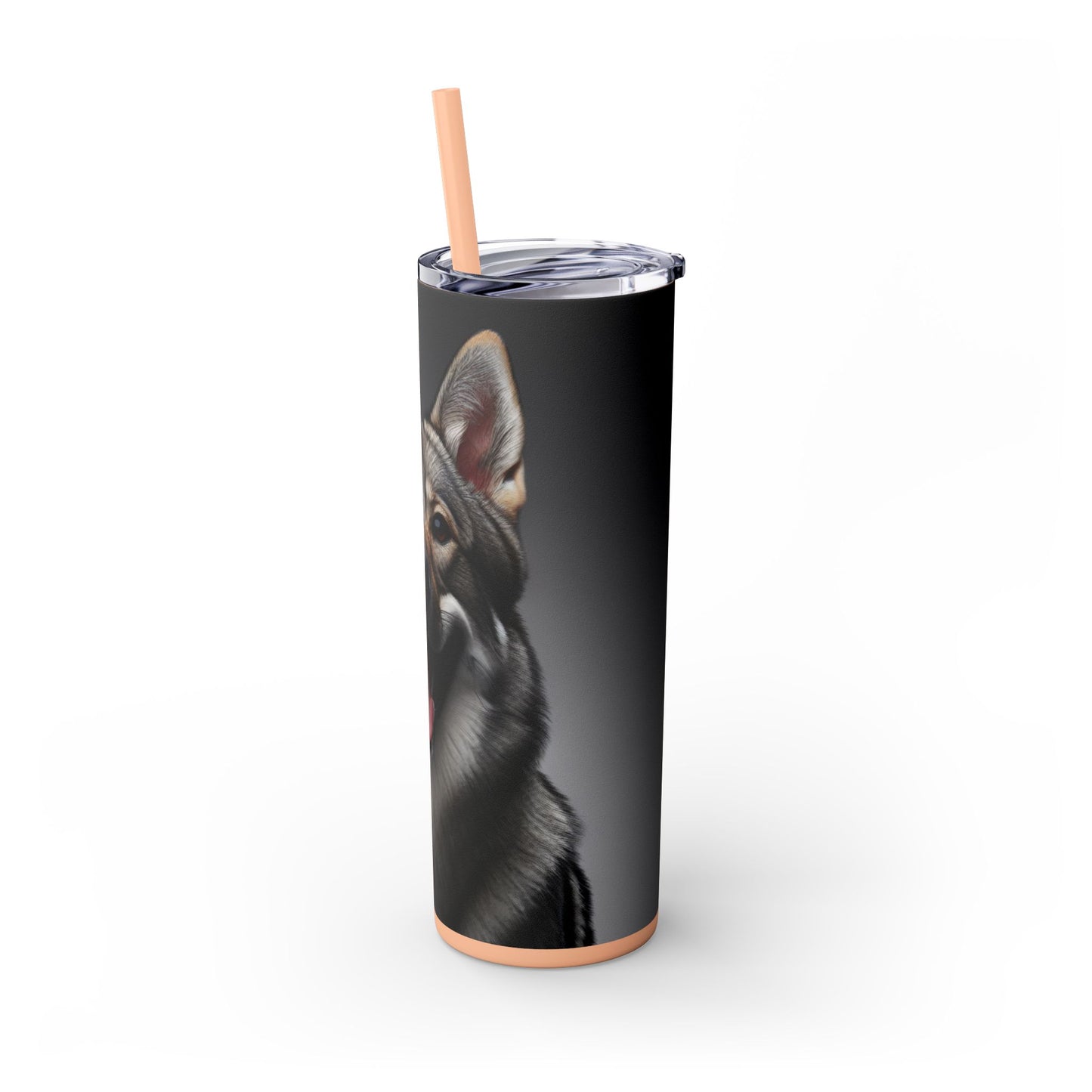 Gobelet isotherme tchécoslovaque Vlcak avec paille, 59 cl