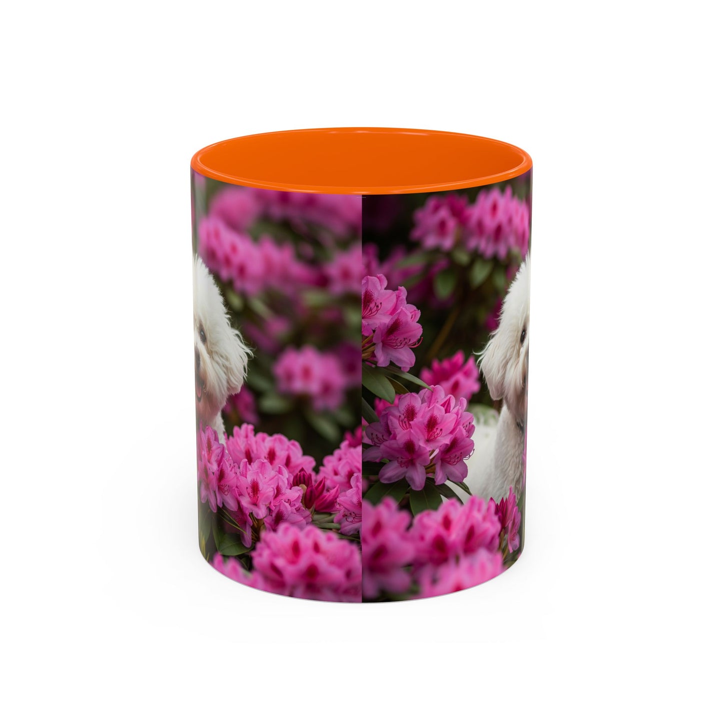 ! Bichon Frise Accent Mug – Ceramic Coffee Cup