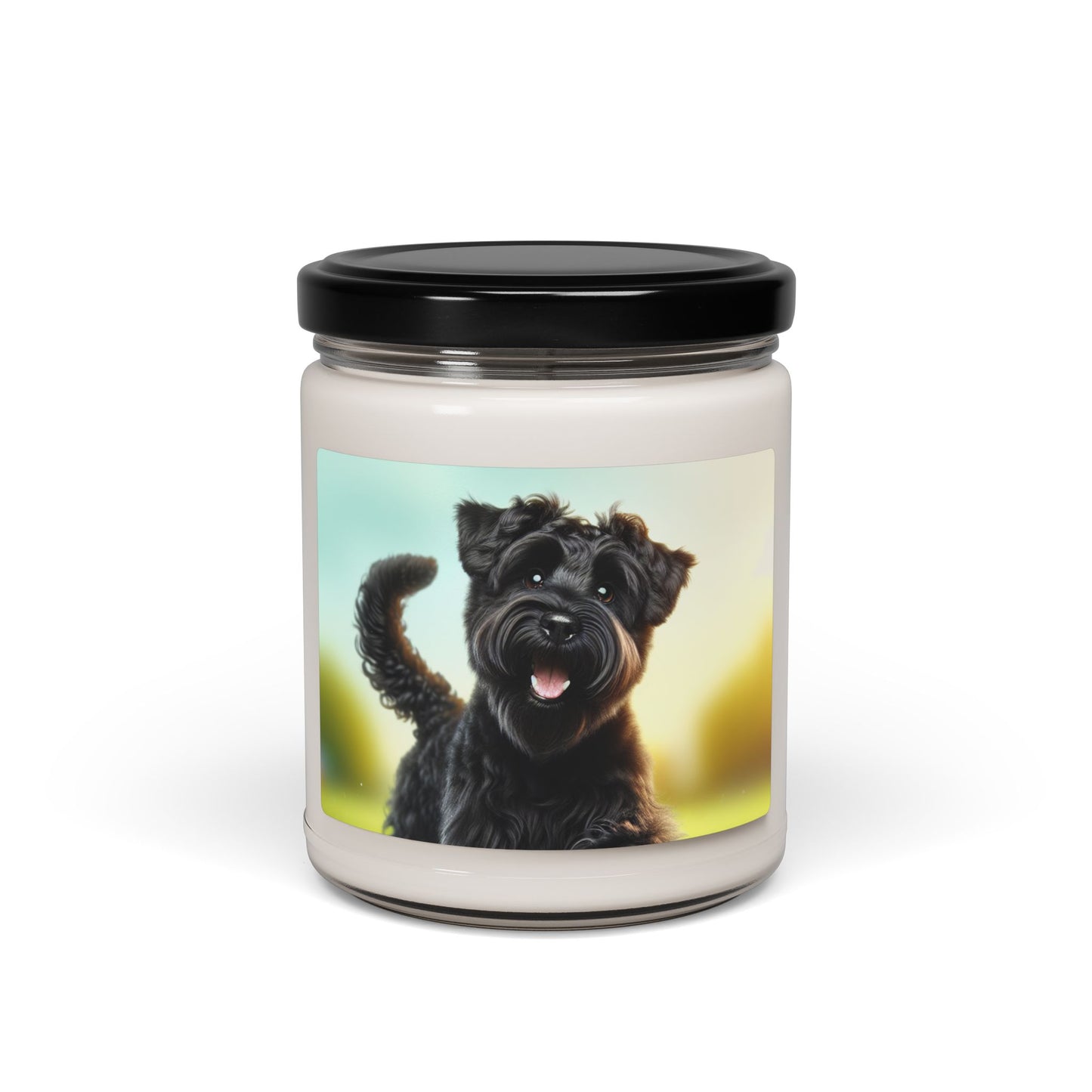 Russian Black Terrier- Scented Soy Candle, 9oz