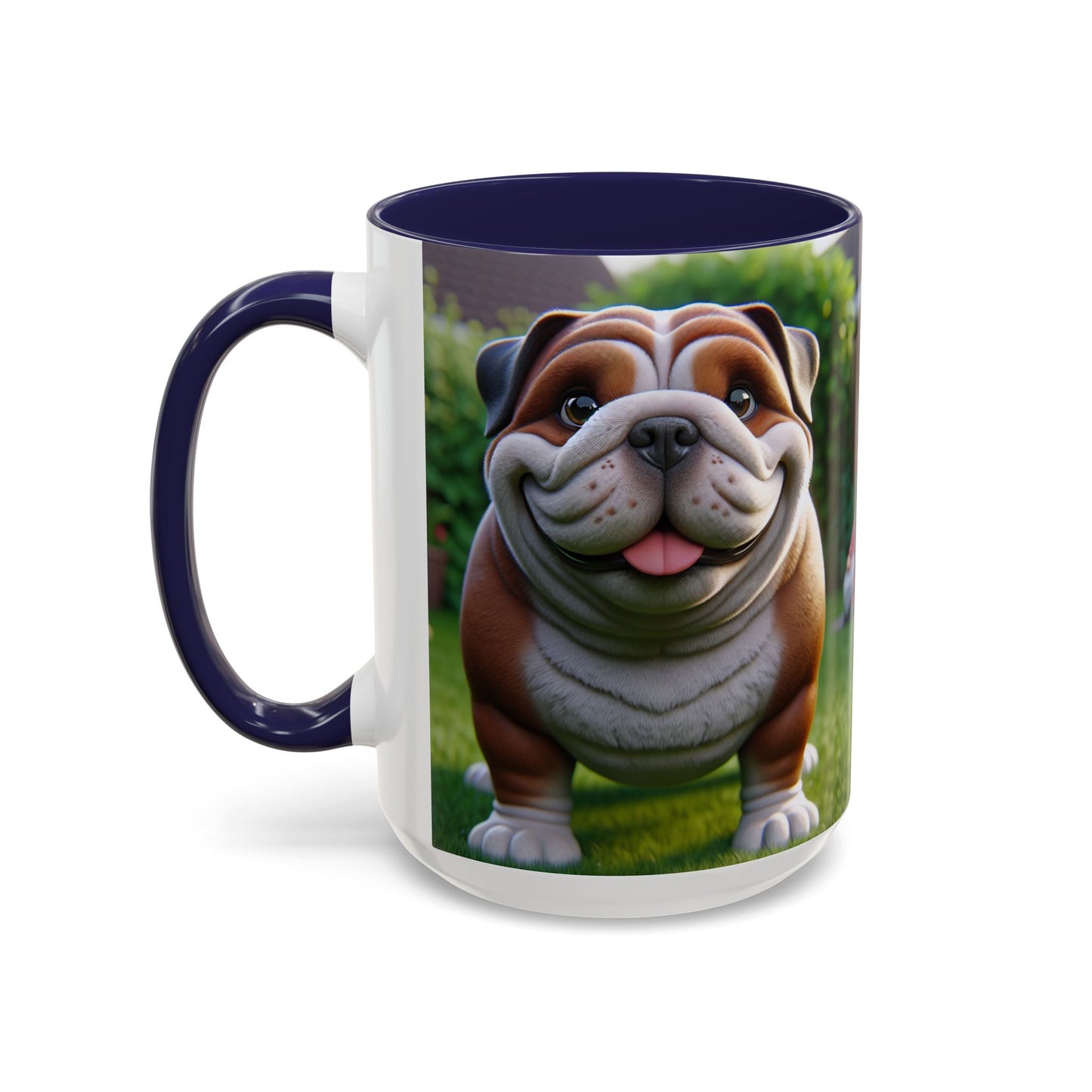 Taza de café con detalles de bulldog inglés antiguo: regalo perfecto para amantes de los perros