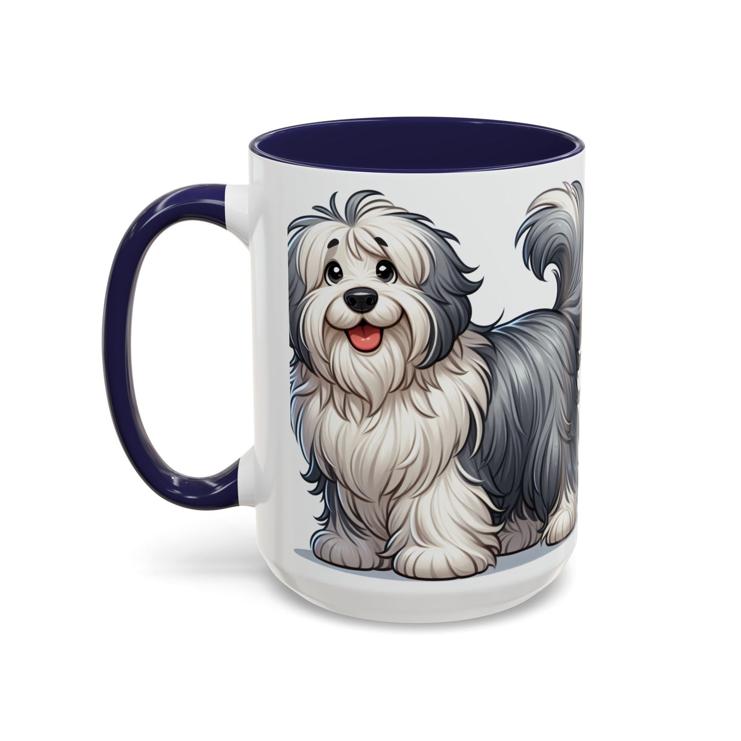 Mug à café à motif de bobtail - Cadeau idéal pour les amoureux des chiens