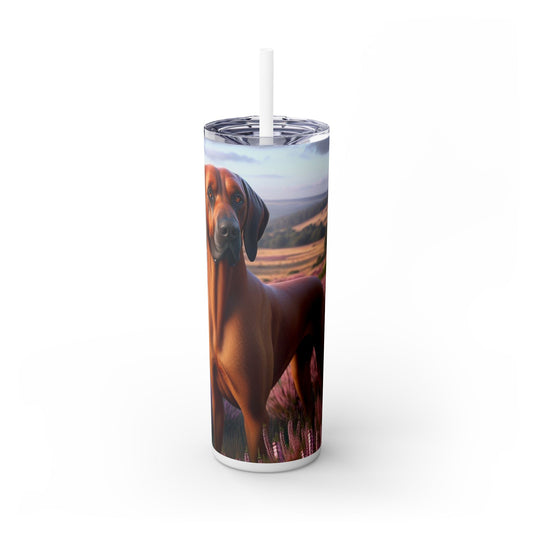 Hanoverian Scenthound Tumbler with Straw, 20oz