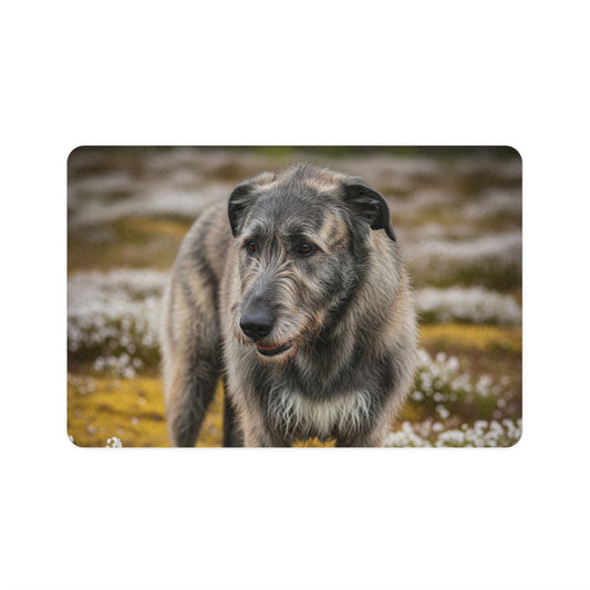 Pet Food Mat (12x18) - Irish Wolfhound