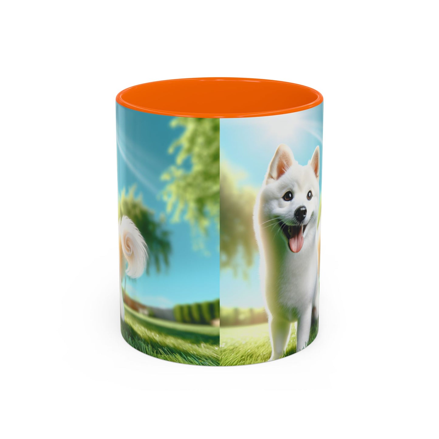 Mug Kishu Ken Accent Coffee - Cadeau idéal pour les amoureux des chiens