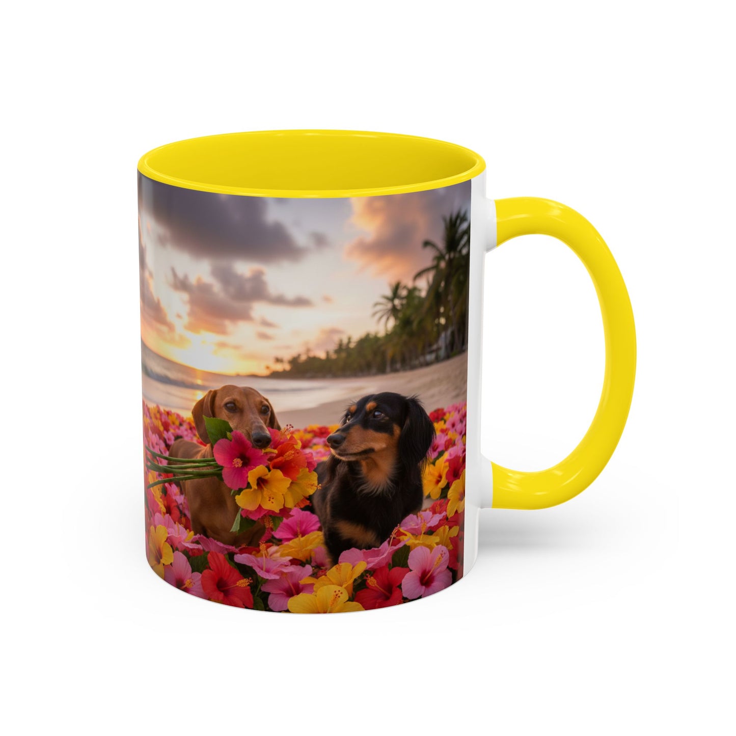 Mug à café motif teckel - Le cadeau idéal pour les amoureux des chiens