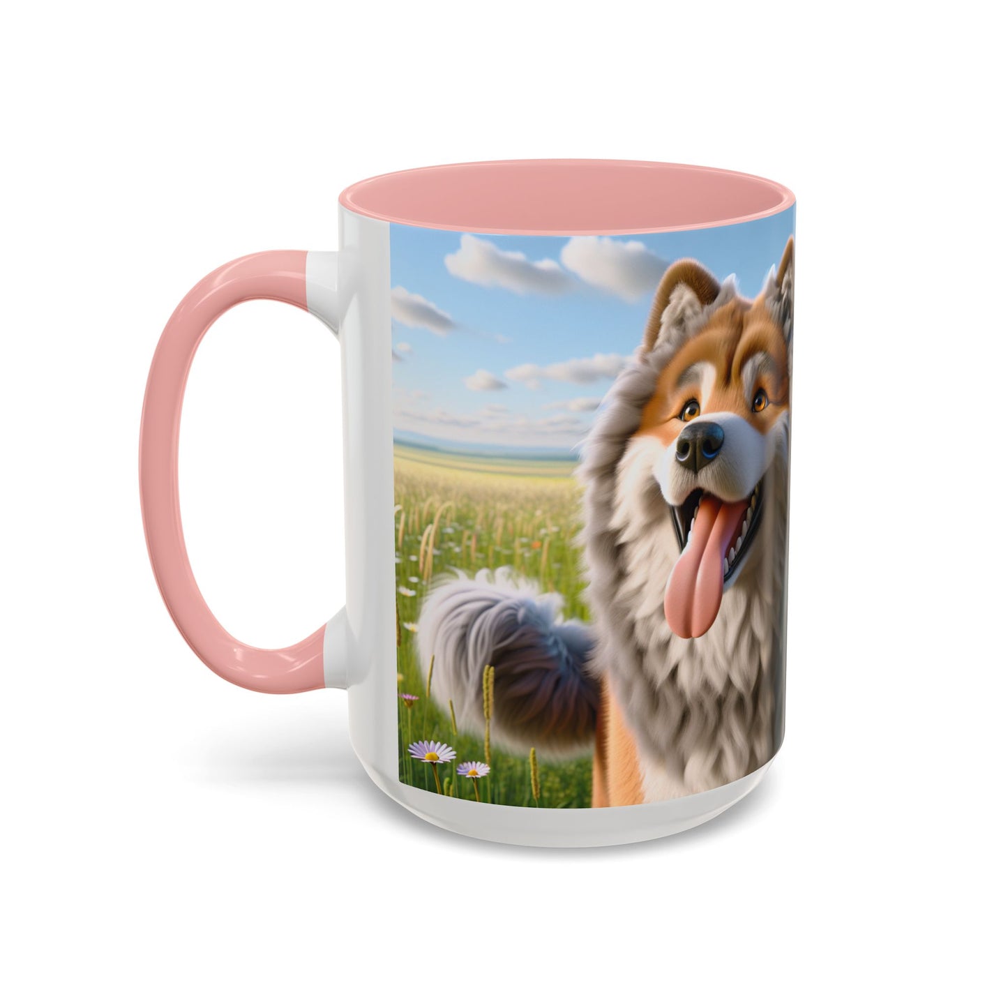 Hokkaido Accent Coffee Mug - Perfect Gift for Dog Lovers