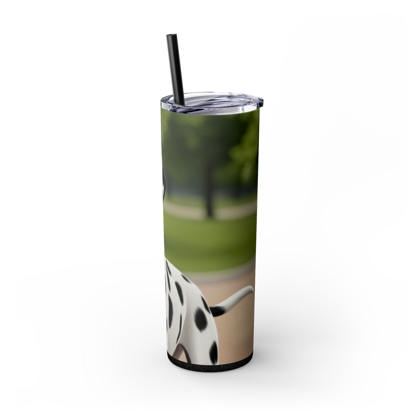 Skinny Tumbler with Straw – 20 oz Stainless Steel Cup