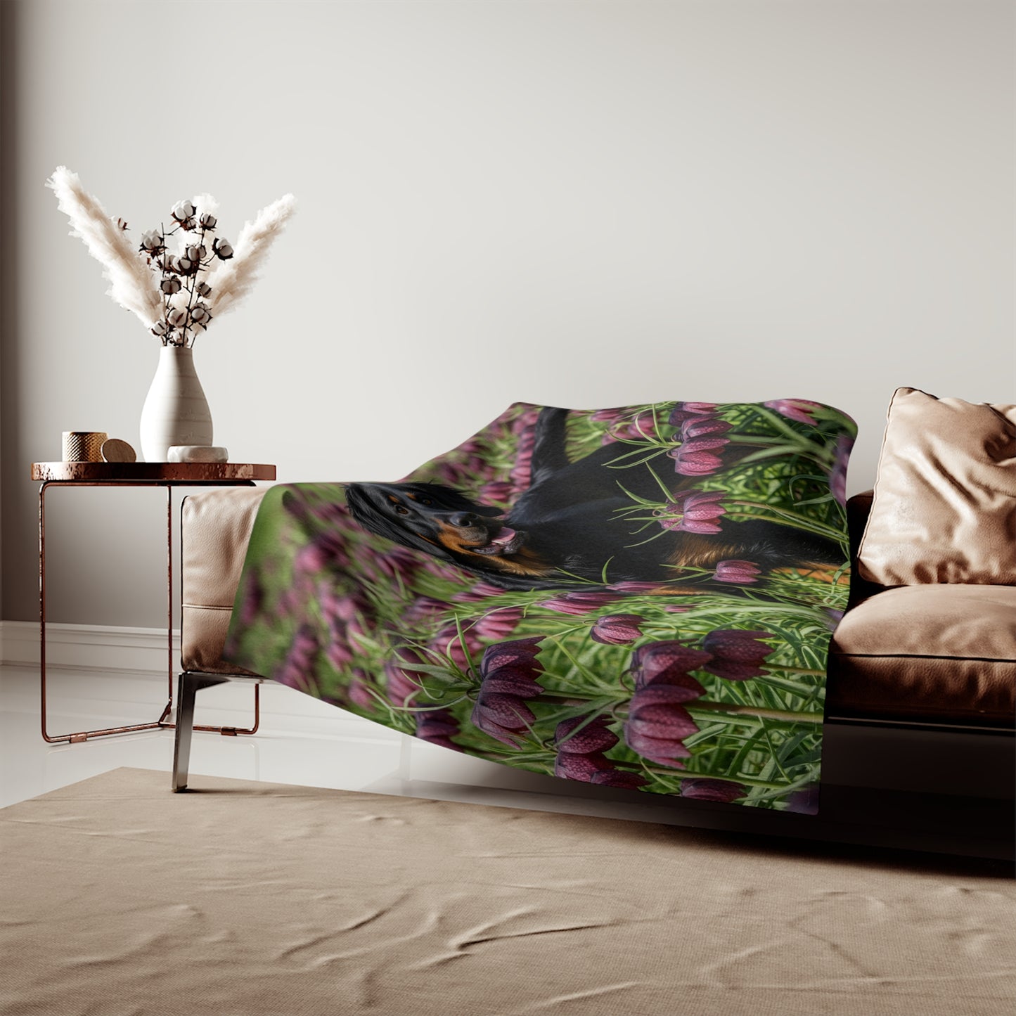 Wetterhoun Sweatshirt Blanket
