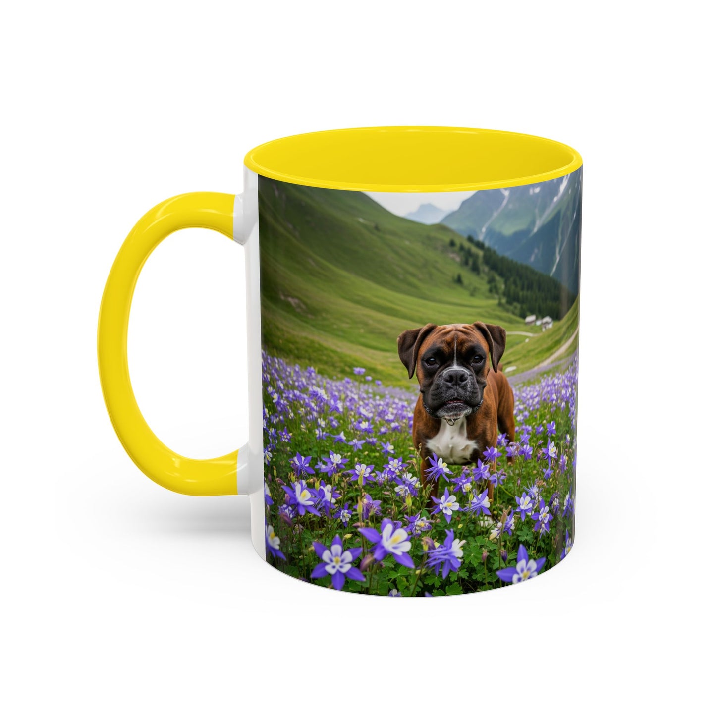 Boxer Accent Coffee Mug - Perfect Gift for Dog Lovers