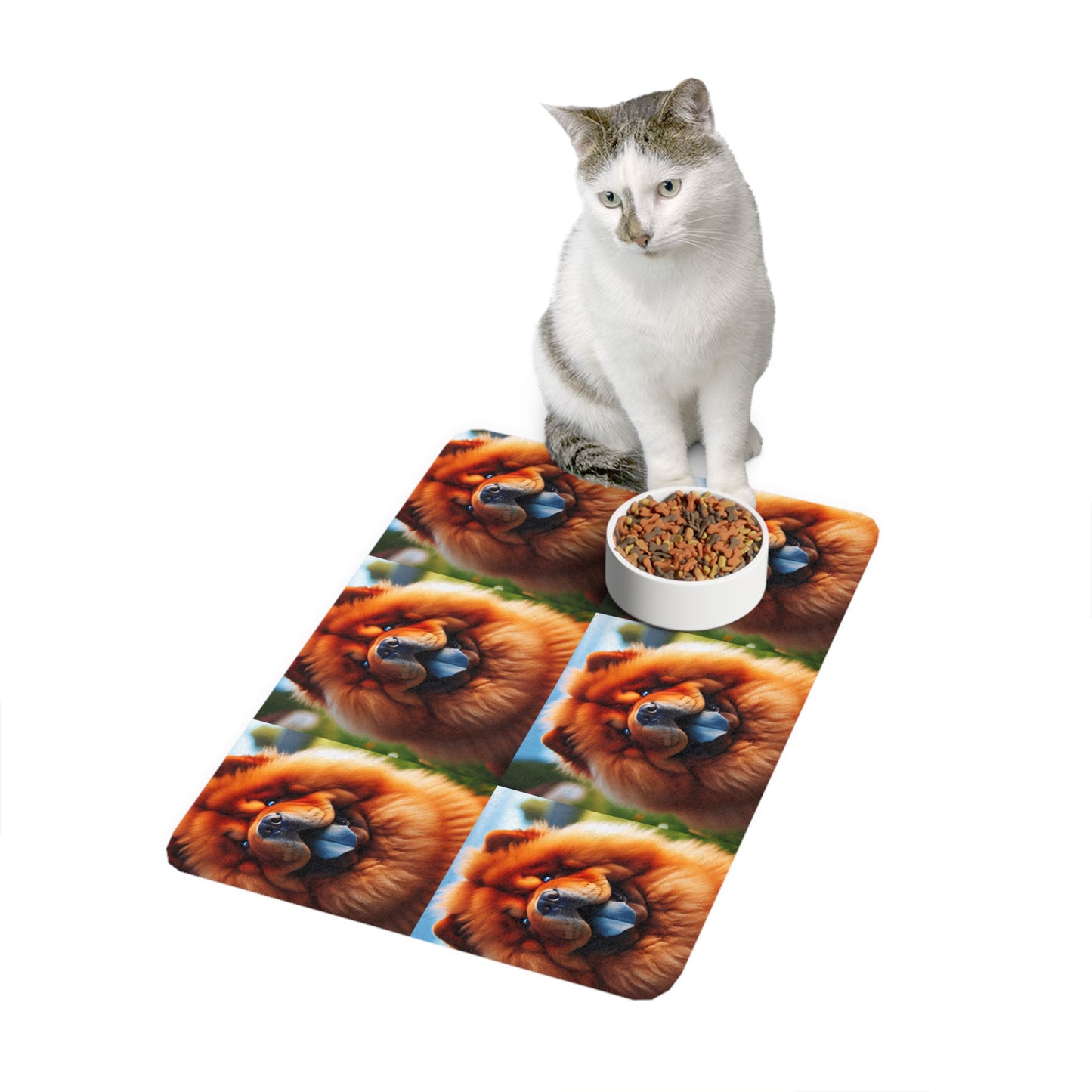 Pet Food Mat (12x18) - Chow Chow