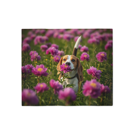 Beagle Sweatshirt Blanket