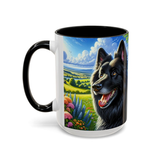 Croatian Sheepdog Accent Coffee Mug - Perfect Gift for Dog Lovers