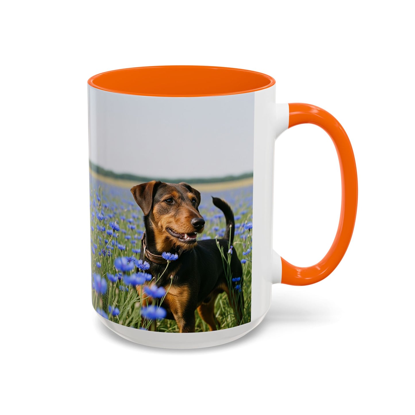 Deutscher Jagdterrier Accent Coffee Mug - Perfect Gift for Dog Lovers