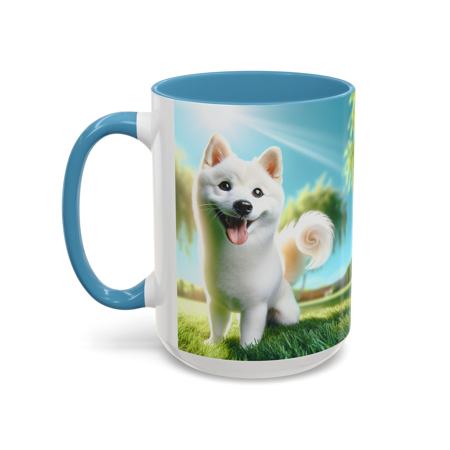 Mug Kishu Ken Accent Coffee - Cadeau idéal pour les amoureux des chiens