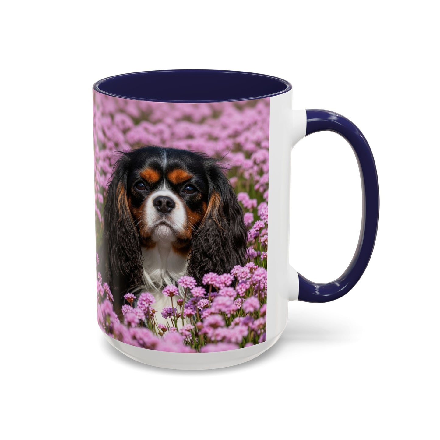 Taza de café con detalles de King Charles Spaniel: el regalo perfecto para los amantes de los perros.
