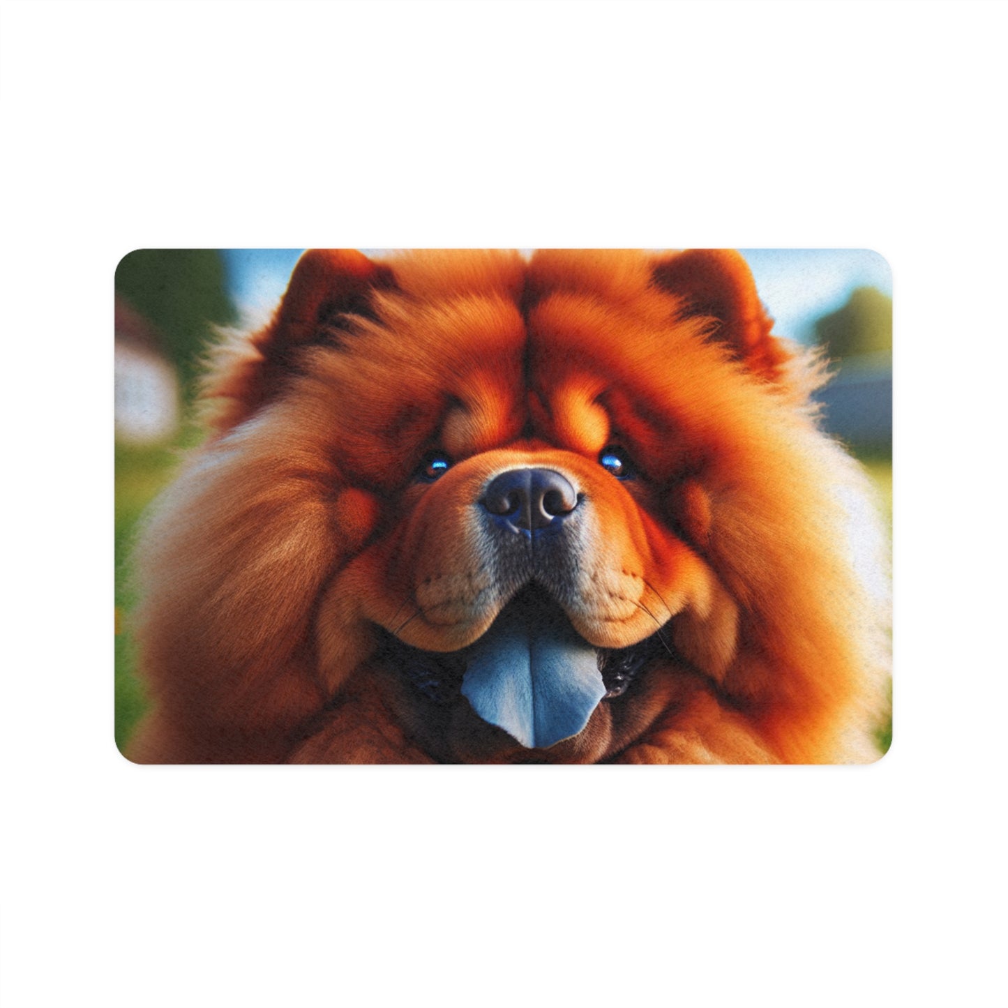 Pet Food Mat (12x18) - Chow Chow