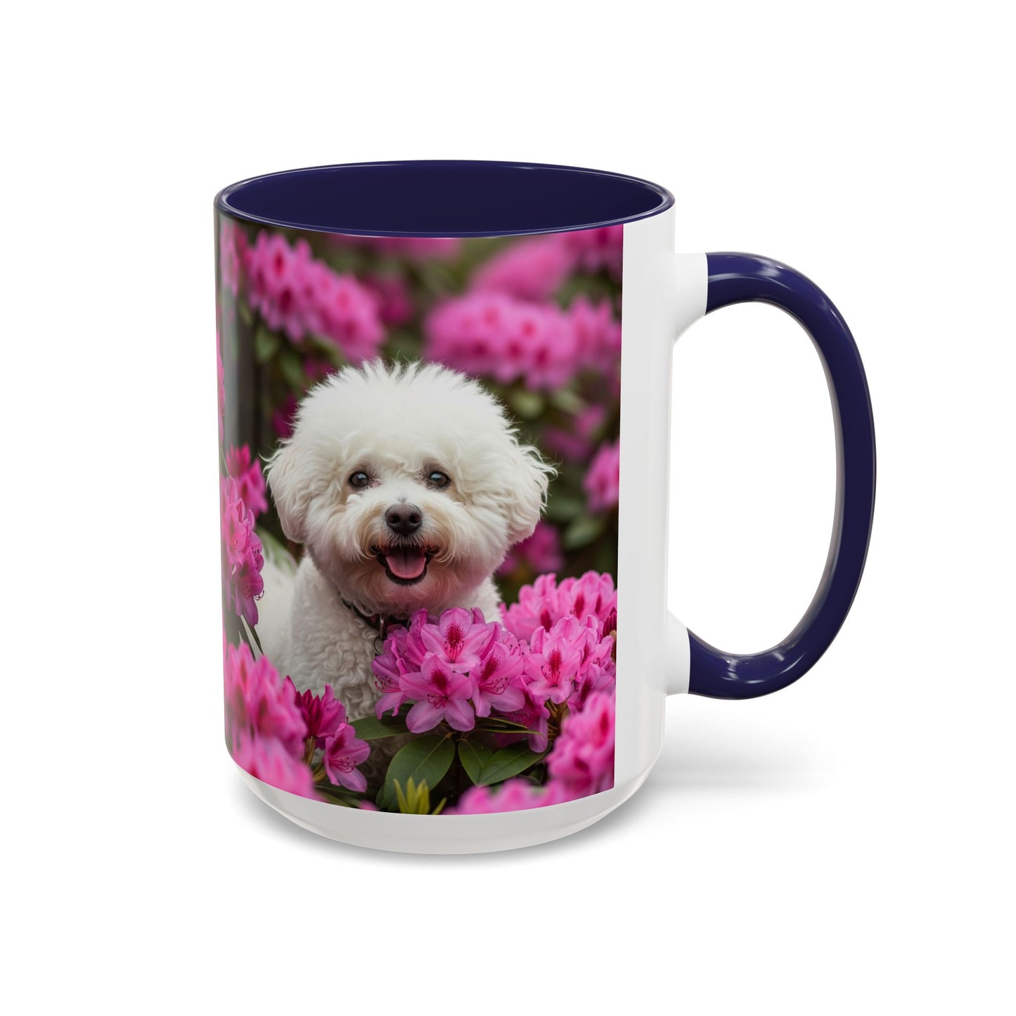 ! Bichon Frise Accent Mug – Ceramic Coffee Cup