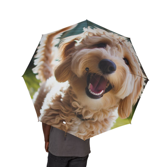 Groodle Semi-Automatic Foldable Umbrella