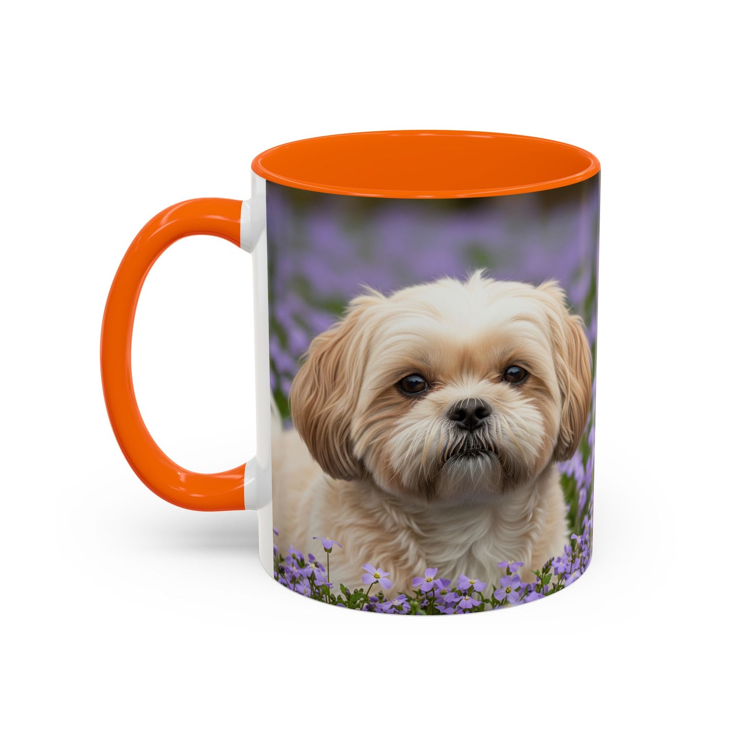 Shih-poo Accent Coffee Mug - Perfect Gift for Dog Lovers