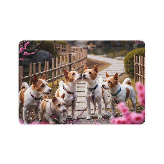 Pet Food Mat (12x18) - Japanese Terrier