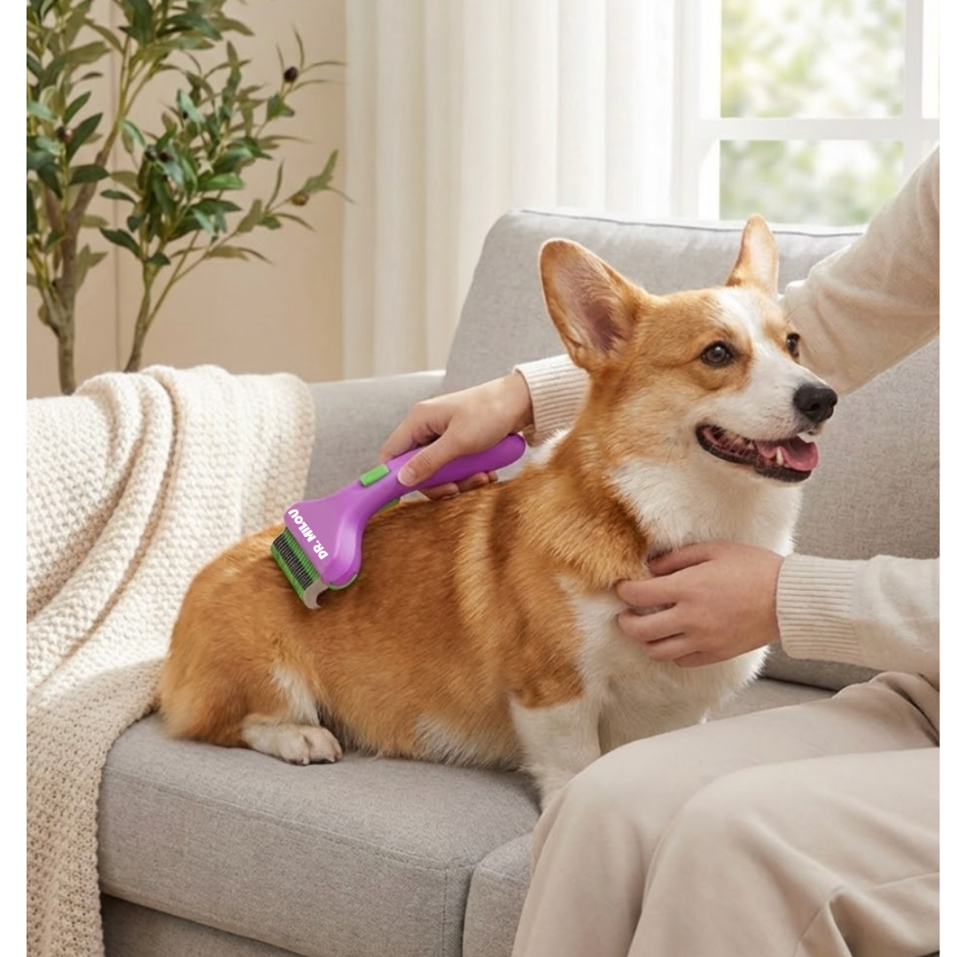 Cepillo de aseo fácil de limpiar Dr. Milou
