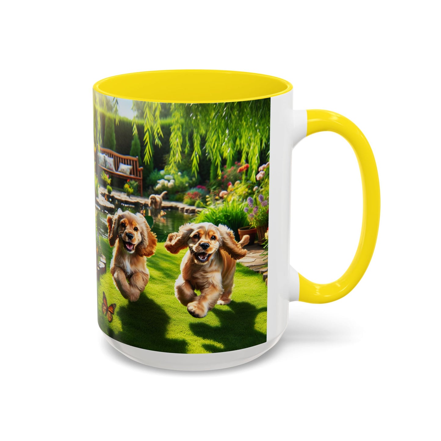 Cocker Spaniel Accent Coffee Mug - Perfect Gift for Dog Lovers