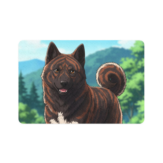 Pet Food Mat (12x18) - Kai Ken