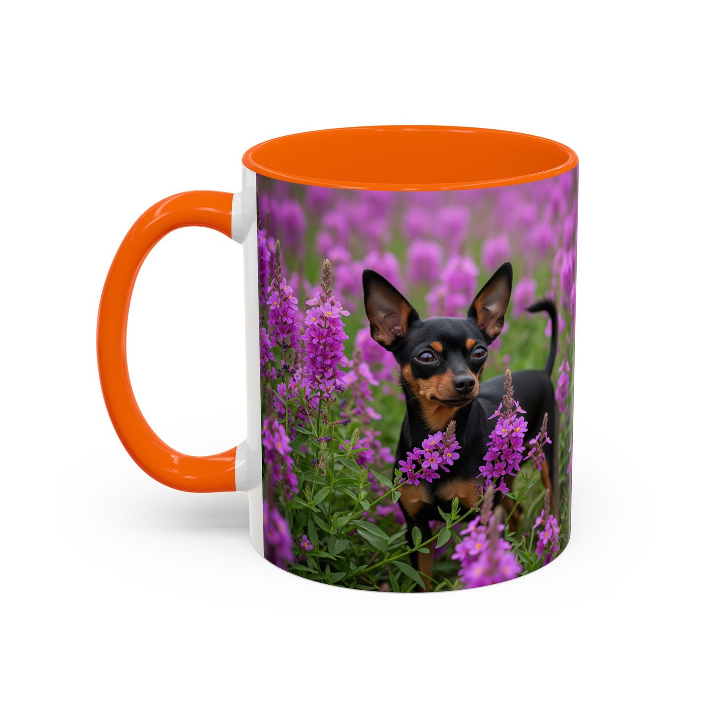 English Toy Terrier Accent Coffee Mug - Perfect Gift for Dog Lovers