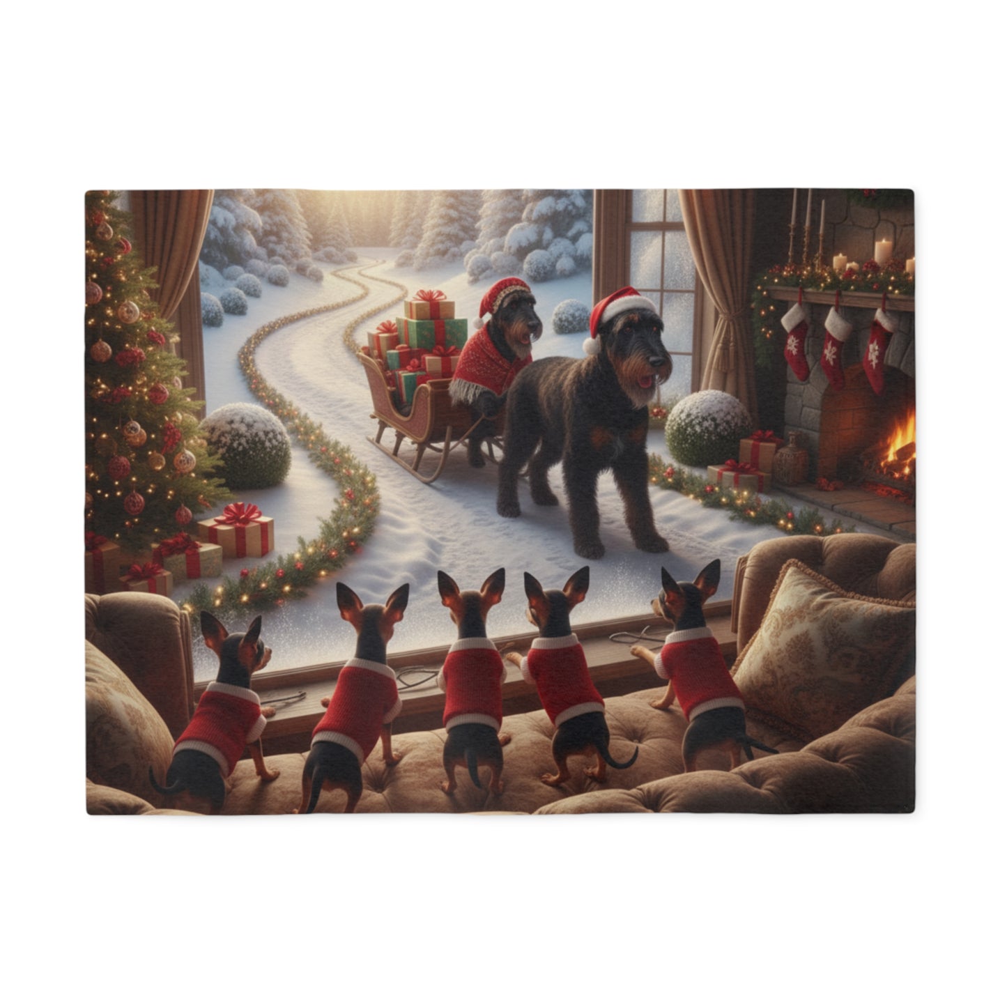 Holiday Gift Delivery Blanket