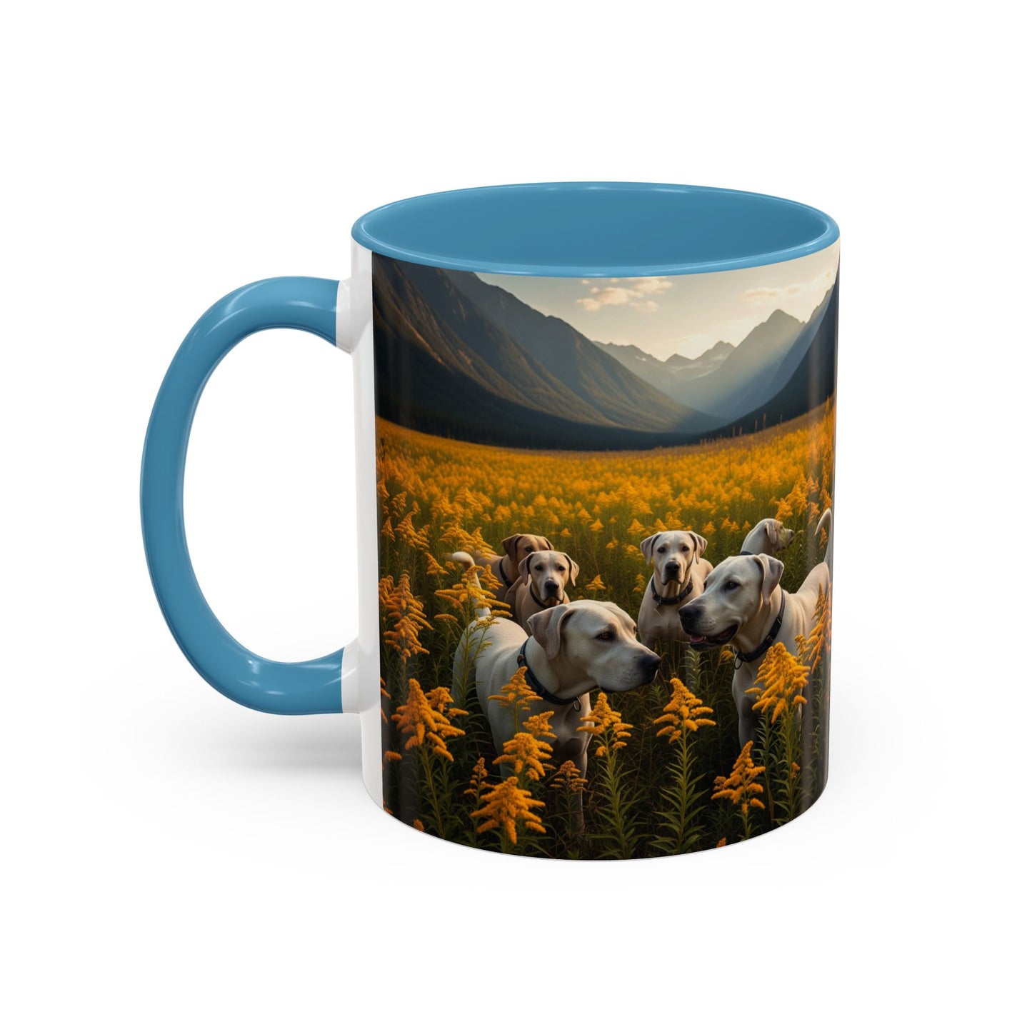 Taza de café con detalles de Mountain Cur: el regalo perfecto para los amantes de los perros