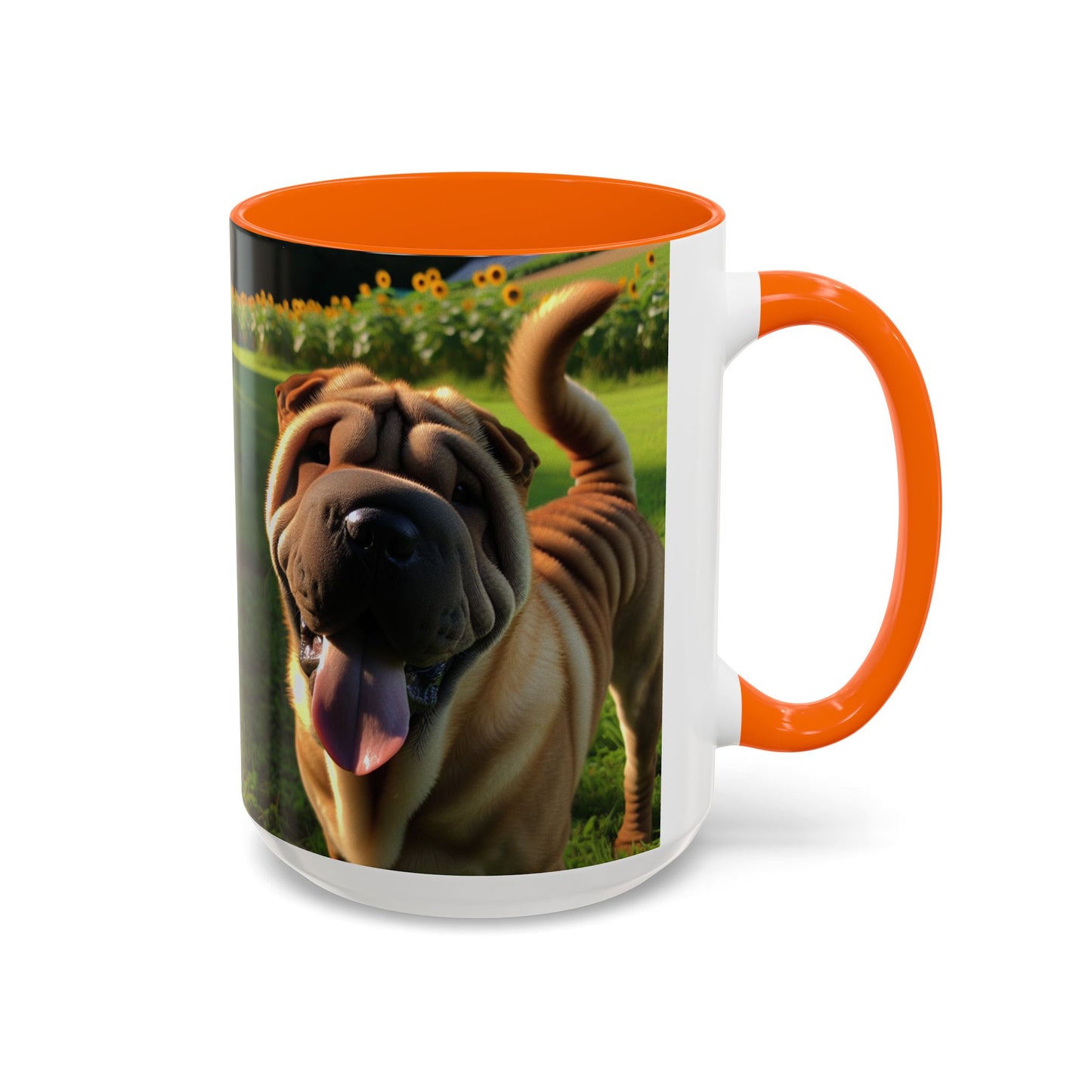 Shar-Pei Accent Coffee Mug - Perfect Gift for Dog Lovers