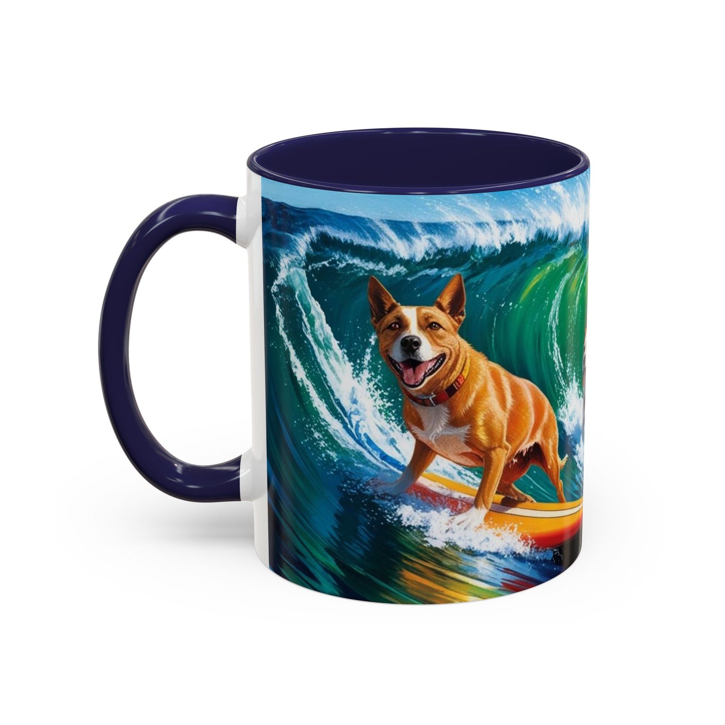 Taza de café con detalles de Surf Dogs: el regalo perfecto para los amantes de los perros