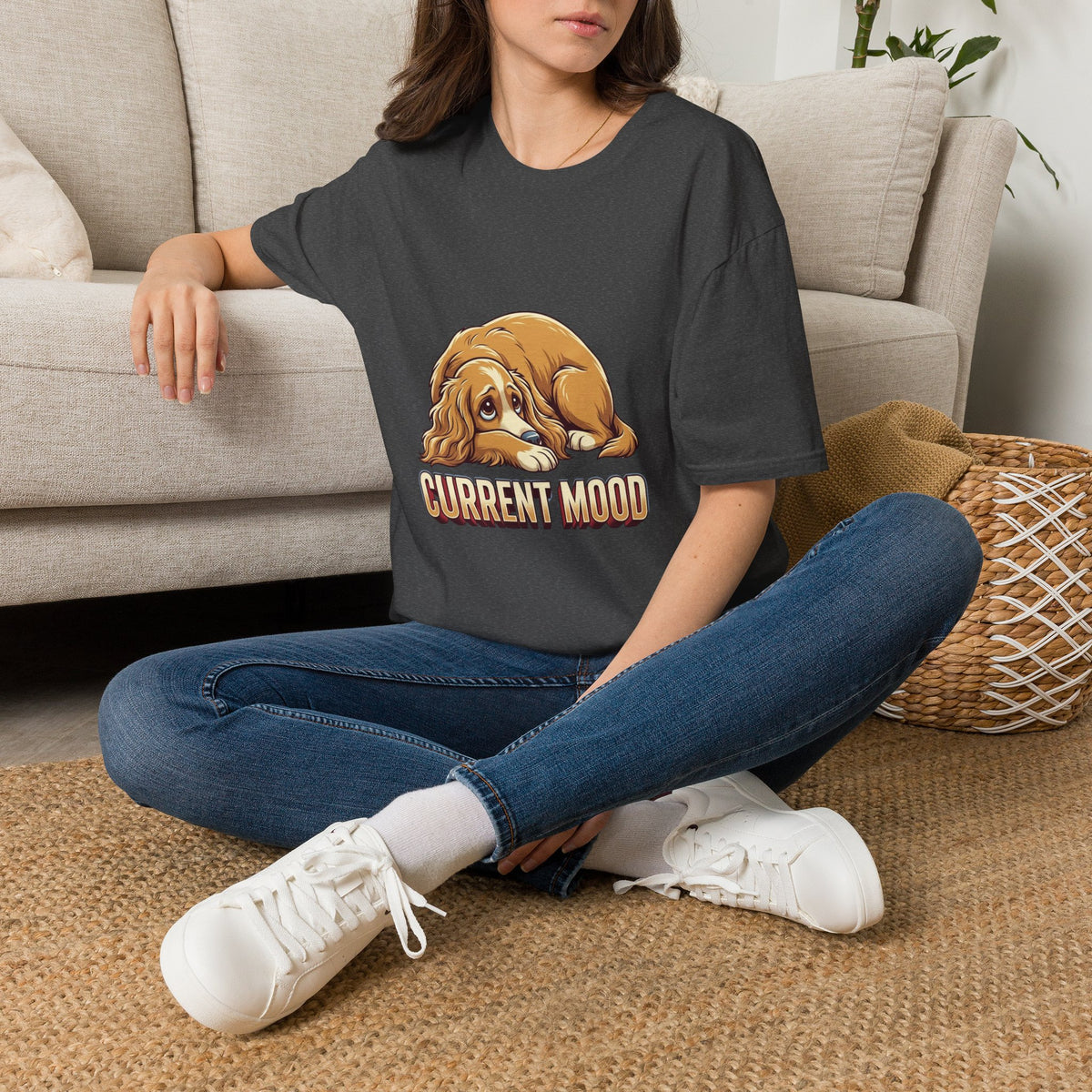 Cocker Spaniel Current Mood Tee Shirt