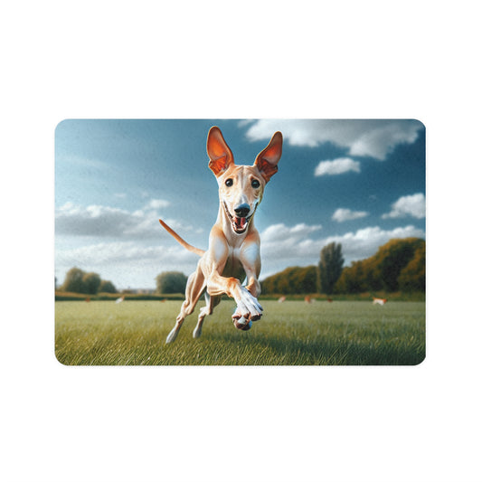 Pet Food Mat (12x18) - Ibizan Hound