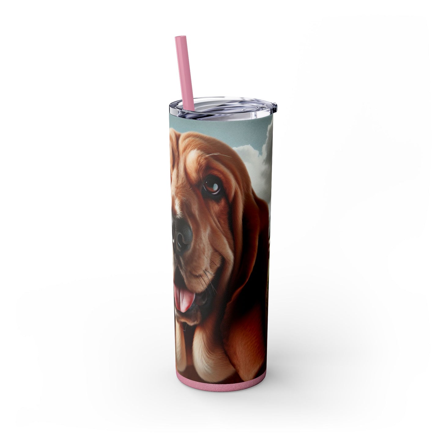 Basset Fauve de Bretagne Tumbler with Straw, 20oz