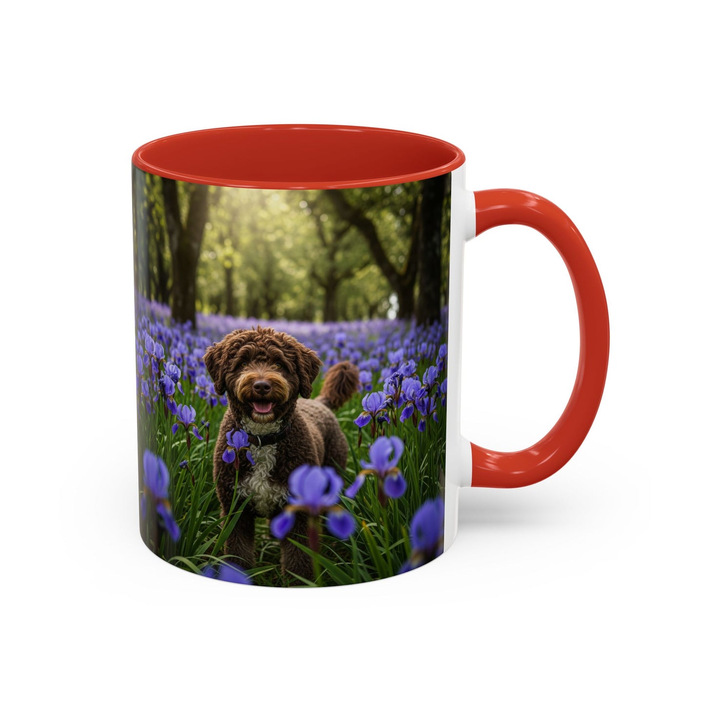 Mug à café avec motif de chien d'eau portugais - Cadeau idéal pour les amoureux des chiens
