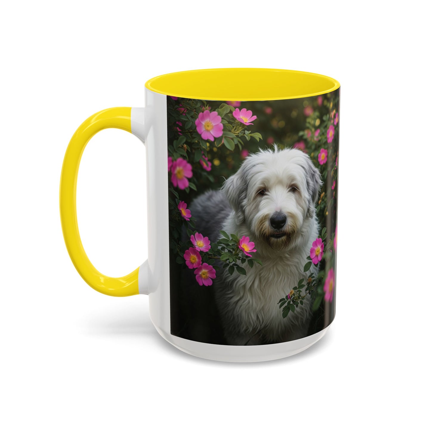 Mug à café à motif de bobtail - Cadeau idéal pour les amoureux des chiens