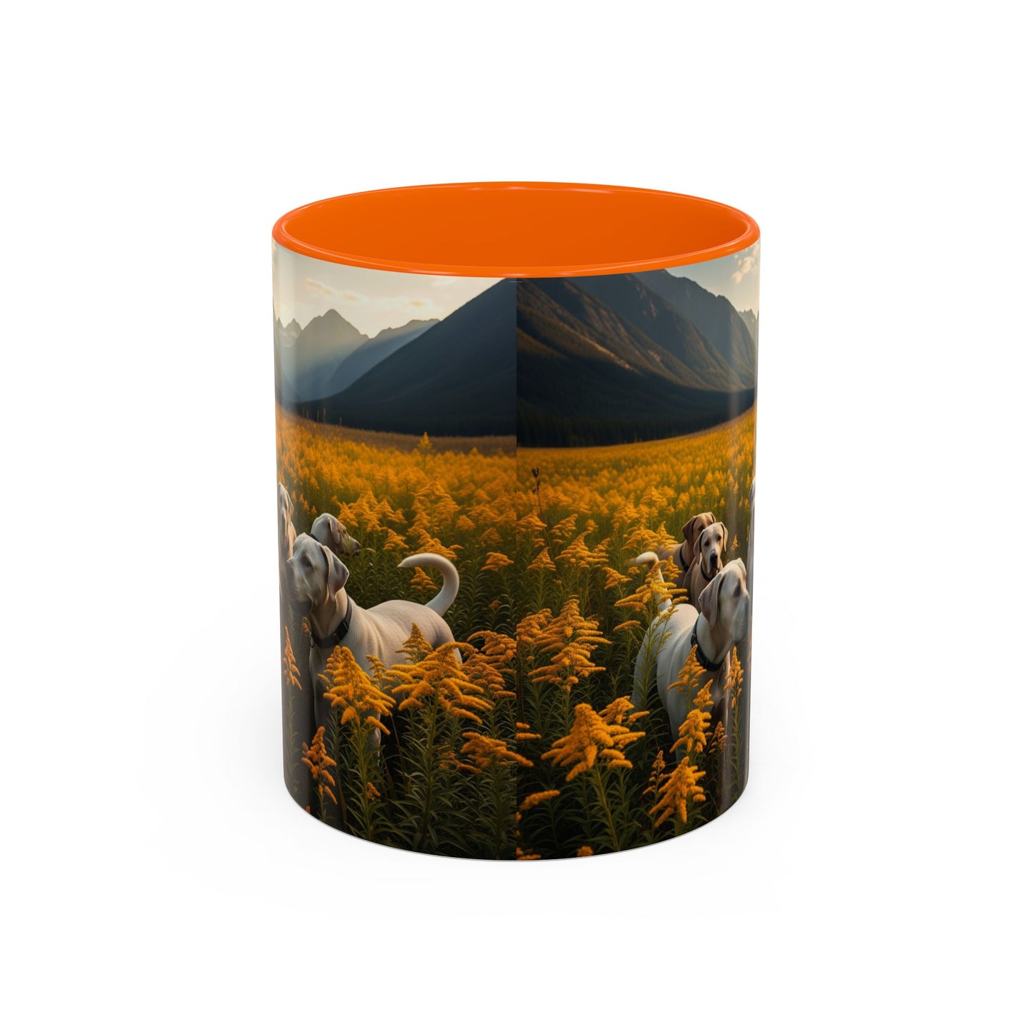 Taza de café con detalles de Mountain Cur: el regalo perfecto para los amantes de los perros