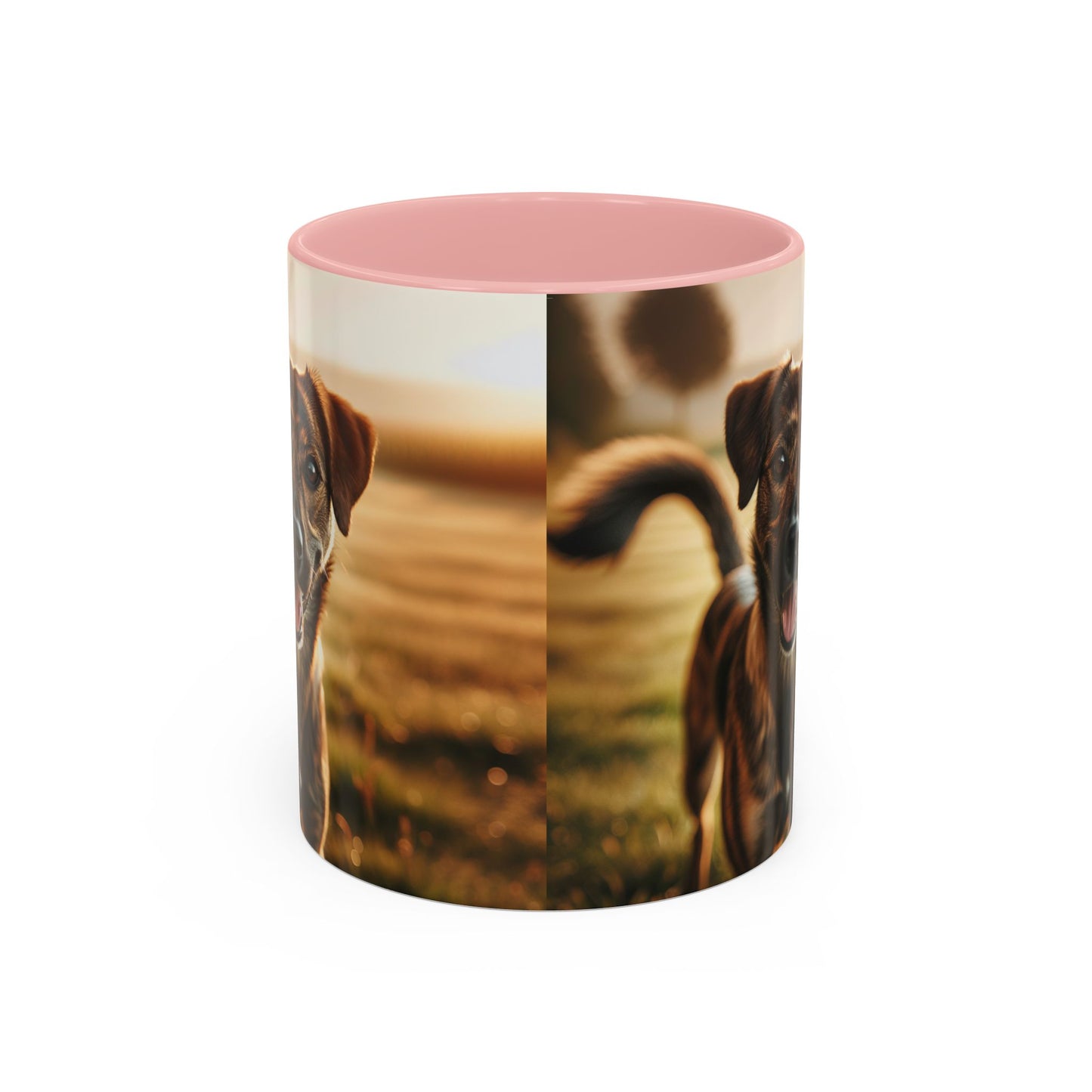 Mug à café Mountain Cur Accent - Cadeau idéal pour les amoureux des chiens