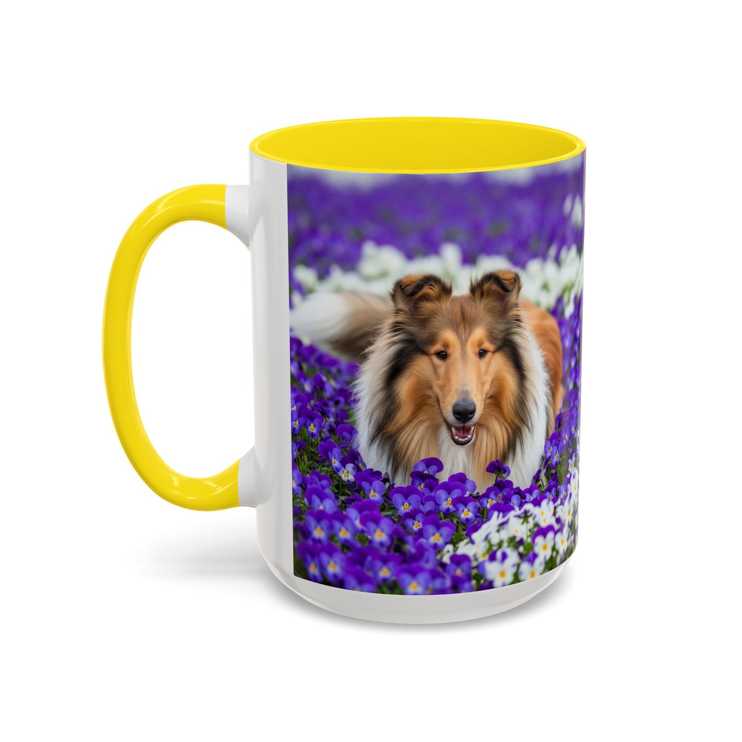 Collie Accent Coffee Mug - Perfect Gift for Dog Lovers