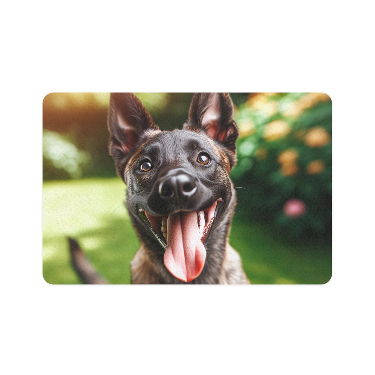 Pet Food Mat (12x18) - Dutch Shepherd Dog