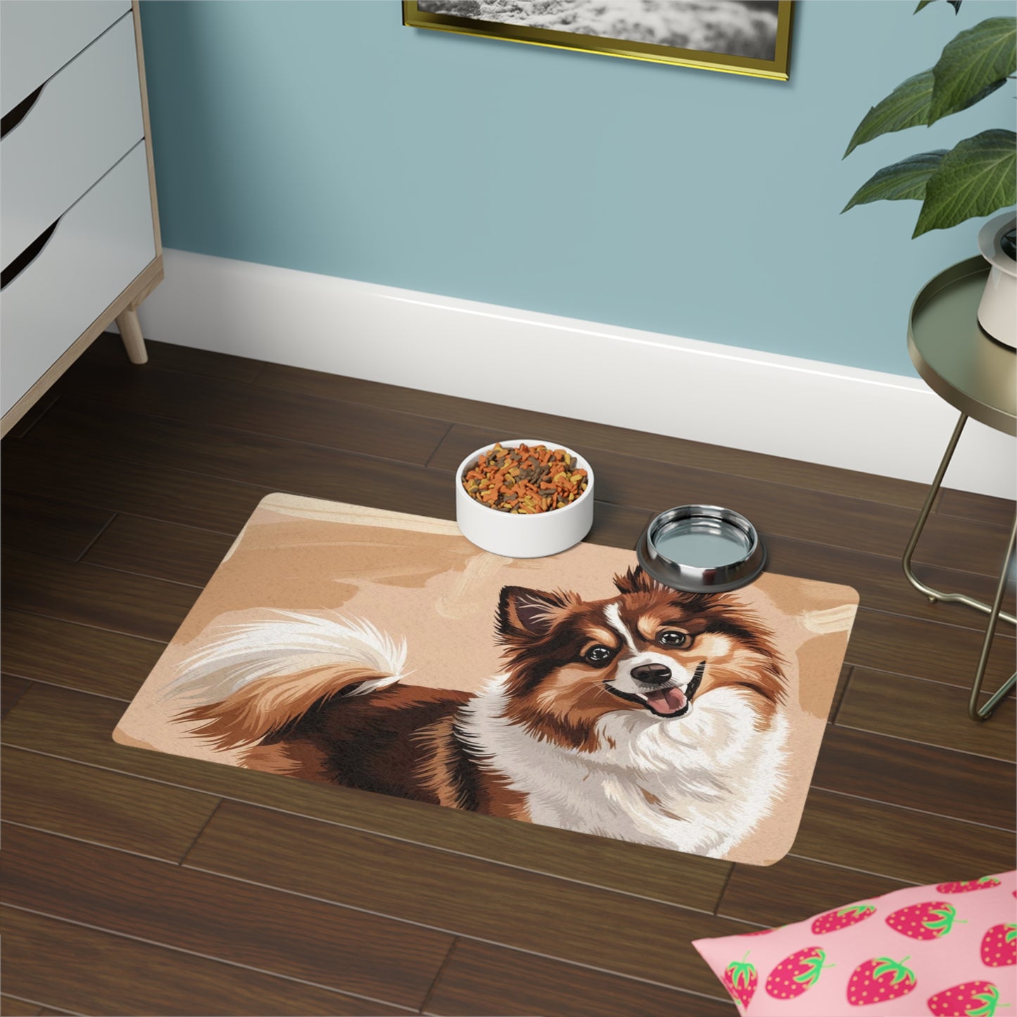 Pet Food Mat (12x18) - Keeshond